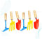 ERINGOGO 2ensembles Jouets De Plage pour Garçon Fille Kit De Pelles Amusantes Et Jouets De Creusement Sable pour Activités Extérieures