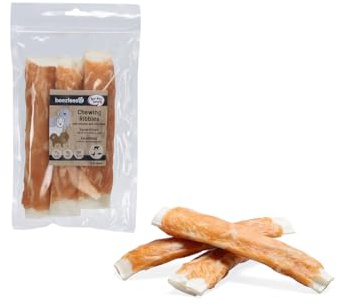 Beeztees Ribbies Huhn Kabeljau, Hundesnack, 3 Stück