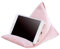 ZAK168 Handy Kissen, Mini Sitzsack Handy & Tablet-Halter, Weich Kissen Faul Ständer für Tablett, Smartphone, E-Reader, Alle Betrachtung Winkel, Ideal für Zuhause oder Reisen (S, Pink)