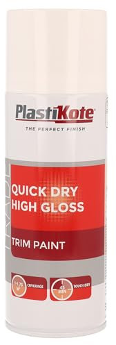 PlastiKote PKT71007 High Gloss Spray Paint White