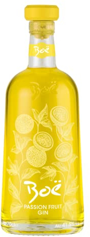 Boë Passion Fruit Gin - Flavoured Gin - 70cl - 41.5% ABV