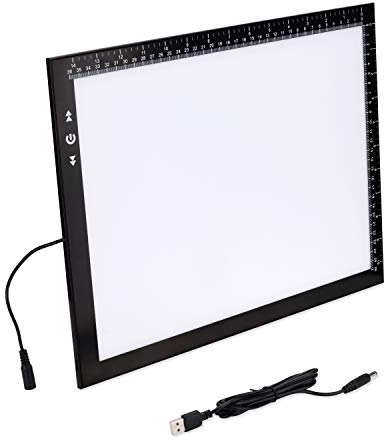 HSK B4/A3s LED-Lichtpad Sperren/Entsperren Touch-Dimmer-Knopf Helligkeit 6000 Lux
