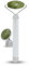 Sun & Sia - Masseur Visage Roller Pierre Aventurine Électrique - Roller en Aventurine 100% Naturelle - Système de Vibration Intégré pour plus d’Efficacité - Anti-Age - Stimule la circulation sanguine