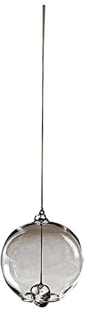 MagiDeal Japonais Vent Carillons Vent Cloches Verre Japonais Style Pendentif Accueil Intérieur Extérieur Chambre Jardin Décor
