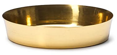 In Flore, Carla Untertasse, Goldfarben