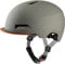 Alpina Unisex Fahrradhelm, Moon Grey-Orange, 57-62 cm