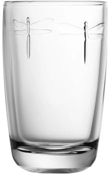 La Rochère Longdrinkglas Libellules Libellen 400 ml - 6er Set