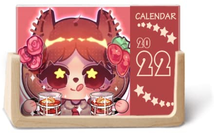 Eichhörnchen Maldives Sweet Dodi 2022 Tischkalender Planer 12 Monate