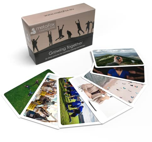 metaFox Coaching Bildkarten | Zusammenwachsen | Gesprächskarten für Workshop-Eisbrecher und Teambuilding | Motivationskarten Coaching und Teamentwicklung