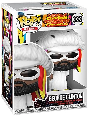 Funko POP! Rocks: George Clinton - Collectable Vinyl Figure - Gift Idea - Official Merchandise - Toys for Kids & Adults - Music Fans - Model Figure for Collectors and Display