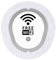 Aufkleber Sticker für Dexcom G7 Sensor 2x Free WiFi myDili Diabetes-Zubehör Farbe weis