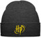 Spreadshirt Harry Potter kleines Logo Stick Wintermütze, One Size, Asphalt