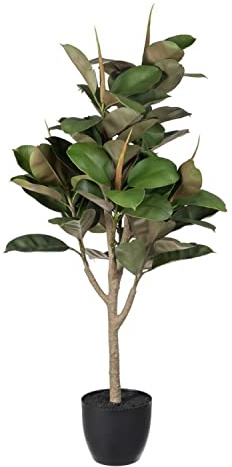 BigBuy Home Dekorative Pflanze 134 cm grün PVC Eiche