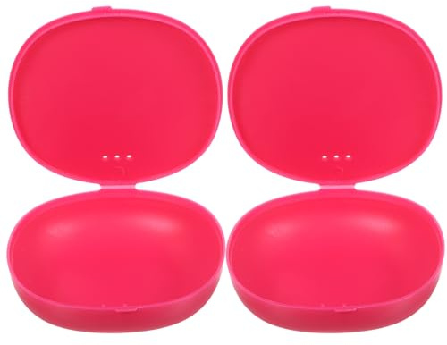 Healeved 2PCS Menstruals Cup Storage Box - Silicone Case Period Cup Container Menstruals Disc Case Menstruals Carry Cup Holder Feminine Products Silica Gel Portable Miss