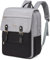 LOVEVOOK Laptop Rucksack Damen 15.6 Zoll, Backpack Women Waterproof Laptop-Rucksäcke, Arbeitstasche Tagesrucksack Groß, Schultasche mit Anti Diebstahl Tasche für Arbeit Reise Büro, Grau & Schwarz