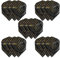 Harrows Taipan Dart-Flights | 5 x Sets Darts Flights (15 Flights insgesamt) I 100 Mikron Dart Flights I Premium Extra Stark Made in UK I Professionelles Dartzubehör I Gold Dart Flights