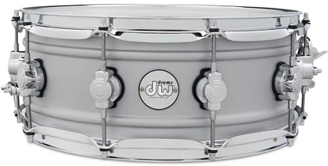 DW Design Aluminium Snare 14x5,5 - Caisse claire