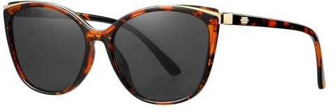 Colrea Trendige Katzenaugen-Sonnenbrille für Damen, modische Cateye-UV400-Schutzbrille CL22017