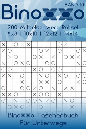 Binoxxo Heft Mittel: 200 Logikrätsel im Taschenbuch