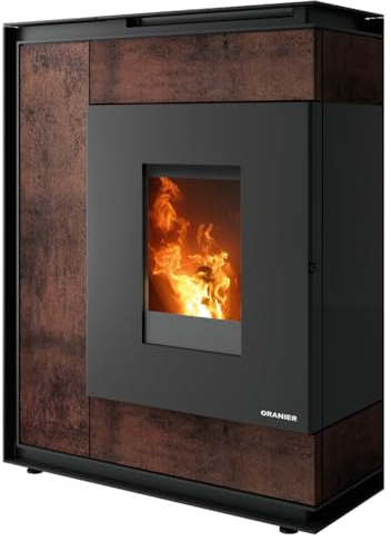Oranier | Pelletofen | Boreas Aqua | 9,5 kW | Korten | Anschluss hinten
