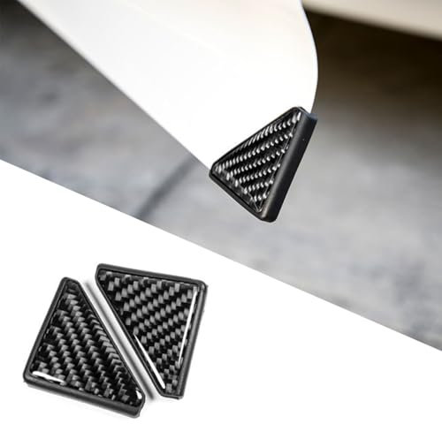 MSMDG 2 Stück Auto Tür Ecke Anti-Scratch Abdeckung für Audi A4 B9 A5 Q5 Q5L A6 Q7 S4 S5 SQ5, Selbstklebende Aufkleber Türkantenschutz Türschoner,A/Black