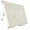 Tenda da sole 250 cm x 250 cm beige a caduta senza cassone per esterno