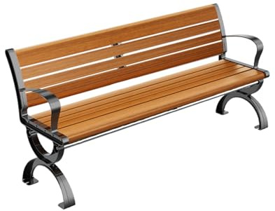 YPAPBHT Gartenbank mit Rückenlehne, Gartenstuhl mit Fuß aus rostfreiem Aluminium, Terrassenhocker mit Zinklegierungsverstärkung, rostfrei