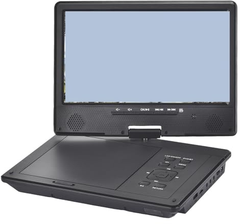 Lettore DVD portatile da 12 pollici, video ad alta definizione, wireless, compatibile con Bluetooth Veloce e conveniente