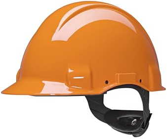 3M Schutzhelm, Uvicator, Ratschenverschluss, Nicht belüftet, Orange