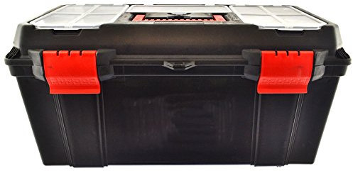 22 Maestro Toolbox with Handle/Holdall/Plastic Box/DIY Storage Box TE814