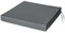 SOFTILLO Waterproof Chair Cushion With Ties Seat Pads Cushion Pad Indoors Outdoors Water Resistant Material Kitchen Dining Living Room Patio Garden Office Coffee Shop Foam Graphite 50x44x4cm