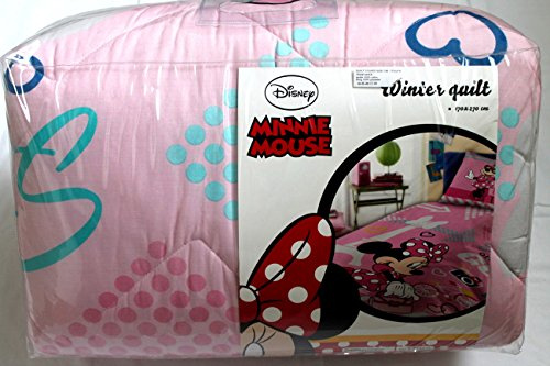 Minnie Tagesdecke Pink Einzelbett 170 x 270 bedruckt lustig