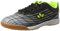 Lico Jungen Rockfield Hallenturnschuhe, Schwarz Grau Lemon, 39 EU
