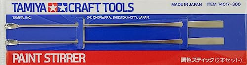 TAMIYA 74017-400_SML Model-Set Plus Bastelwerkzeug 300074017 Farb-Ruehrstab 2er