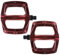 Dmr V8 V2 MTB-Pedale – Dunkelrot/flach, für Mountainbike, Fahrrad, Radfahren, Reiten, breite Plattform, klebriger Griff, für Downhill, Freeride, Trail Dirt Jump-Pedal, leichtes Zubehör