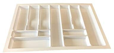 Kitchen Cutlery Tray PRO by REJS (730mm x 490mm - to FIT A 800mm Drawer, White)