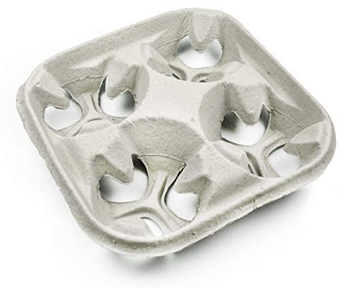 Becherhalter aus Pappe, Cup Carrier für 4 Becher, 180 Stück