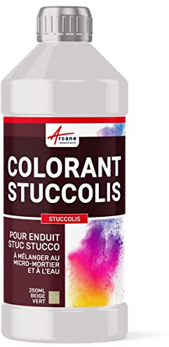 STUCCOLIS - Farbdosis für Venezianischen Stuckput Beige Grün - 250 ml