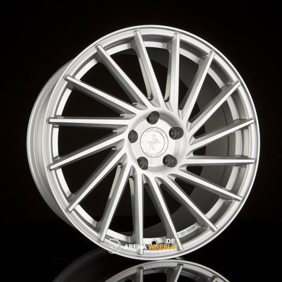 KESKIN KT17 SILVER FRONT POLISH 8x18 ET45 5.00x5x112 Hub Hole 72.60 mm - Alu felgen