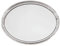 ROYAL QUEEN Vassoio Ovale Argentato Argento Sheffield Stile Rubans cod.5038930 cm 30x20 by Varotto & Co.