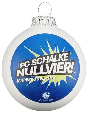 FC Schalke 04 Weihnachts-Sammlerkugel 2016