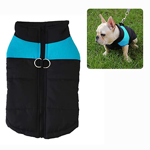 Hunde Mantel Warme Jacke, ZoneYan Hund Kleider, Haustier Kleidung, Welpe Weste, Dog Kleidung, Hunde Mantel Herbst Winter, Doggy Bekleidung, Welpen Jacken Warm (XL (innerhalb von 5-7 kg))