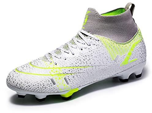 LDTSUP Fußballschuhe Herren High Top Spikes Cleats Athletics Trainingsschuhe Professionelle Fussballschuhe Outdoor Sport Football Schuhe Unisex