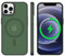 tigratigro Coque magnétique pour iPhone 12 Pro, Compatible avec MagSafe, Dos Mat translucide, Fine, résistante aux Chocs, Protection Antichoc de qualité Militaire, Vert Alpin