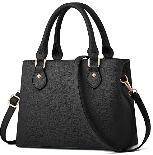 CHICAROUSAL Damen Crossbody Geldbörsen und Handtaschen, Black Cc