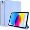 TECHGEAR Smart Case for iPad 11th Gen (2025 A16) & 10th Gen (2022), Slim Tri-Fold Stand Cover with Corner Protection, Auto Wake/Sleep, for iPad A16 11 / 10.9 - Light Blue