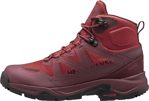 Helly Hansen Womens W Cascade Mid Ht, HICKORY / POPPY RED, 6F