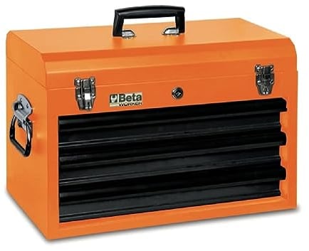 Beta BW C22E - Cassetta porta attrezzi portatile con 3 cassetti