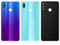 SHOWGOOD Akkudeckel für Huawei Nova 3, Glasscheibe, Rückseite, mit Kameraobjektiv, Ersatz und Klebstoff (Schwarz mit Objektiv)