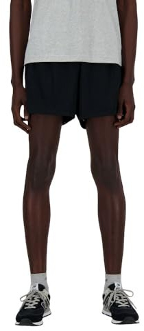 New Balance Men's Sport Essentials Mesh Short 5, Black, Medium